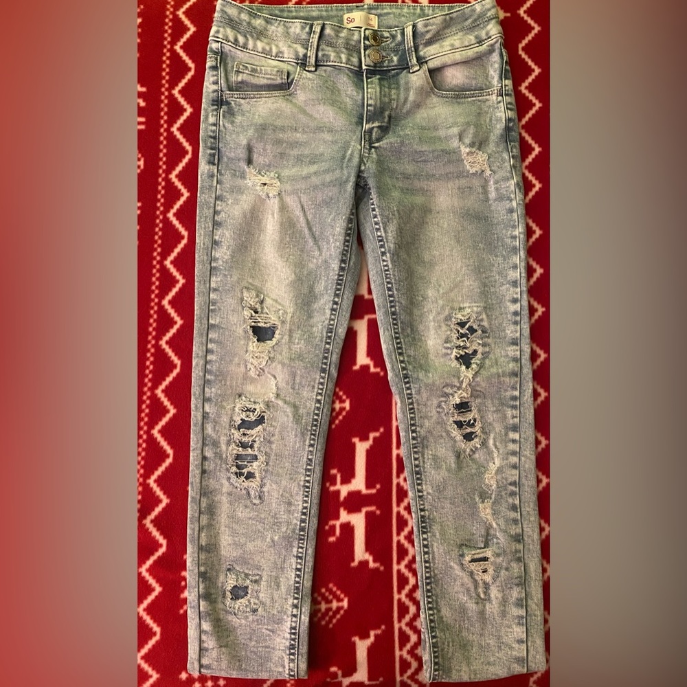 SO SuperStar Super Stretch Skinny Leg Jeans